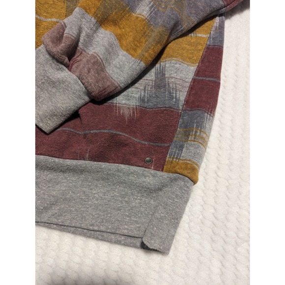 Prana Tribal Boho Pattern Sweatshirt Yoga Stretching Exercise Clothing - Picture 4 of 5